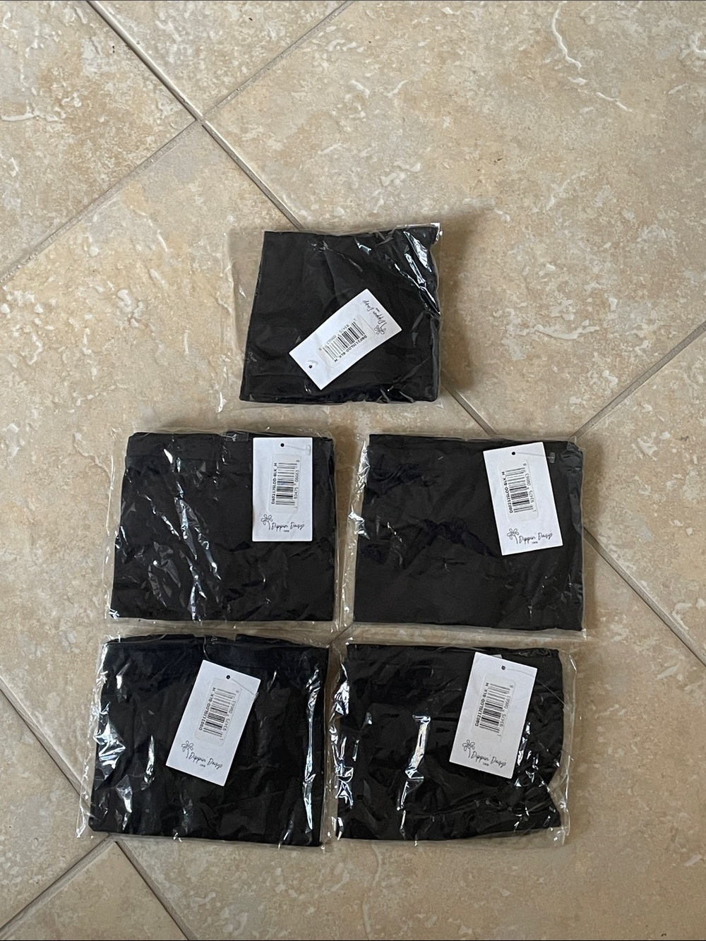 🖤5/$25 five Dippin' Daisy's Black skirts Pack of 5 all 5 size medium